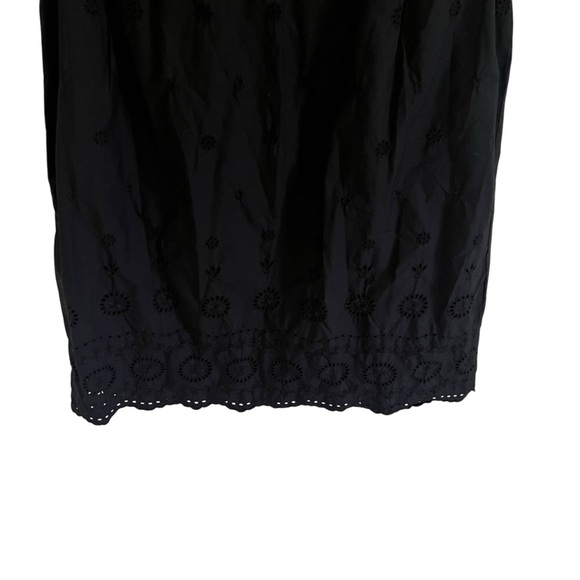 Gap x Doen DÔEN Black Eyelet Mini Dress NWT XL - Picture 6 of 10